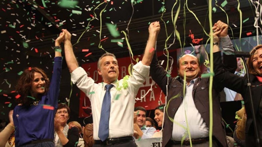 Vamos a sacar Euskadi adelante, es mi compromiso