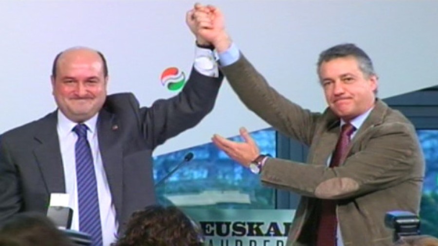 Andoni Ortuzar EAJren EBBren presidentea