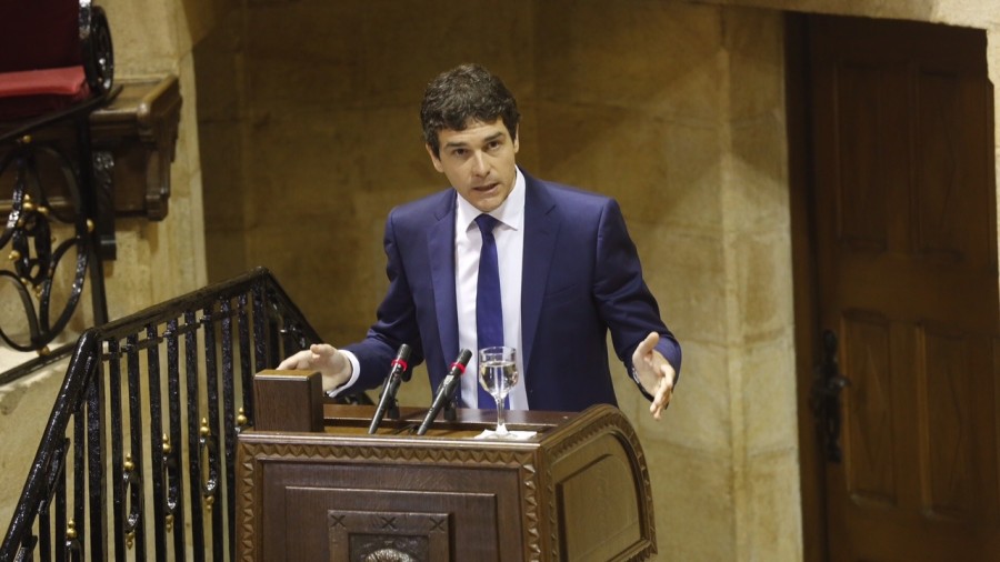 Sesión de investidura del diputado general de Bizkaia