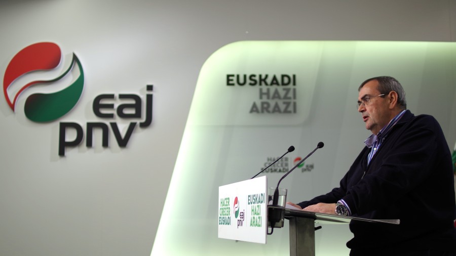 EAJ-PNVk benetan deitoratzen du eta gaitzesten du Kataluniako hiritargoaren herri ordezkari zilegiak kartzelaratu izana