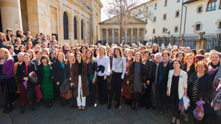 Itxaso Atutxa reivindica “la ocupación de puestos de poder para las mujeres” 