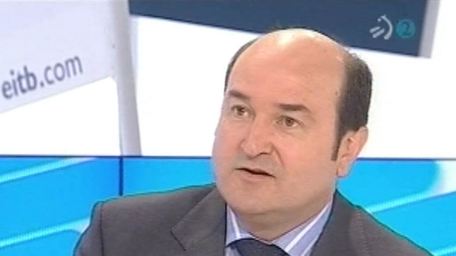 Andoni Ortuzar en el programa 